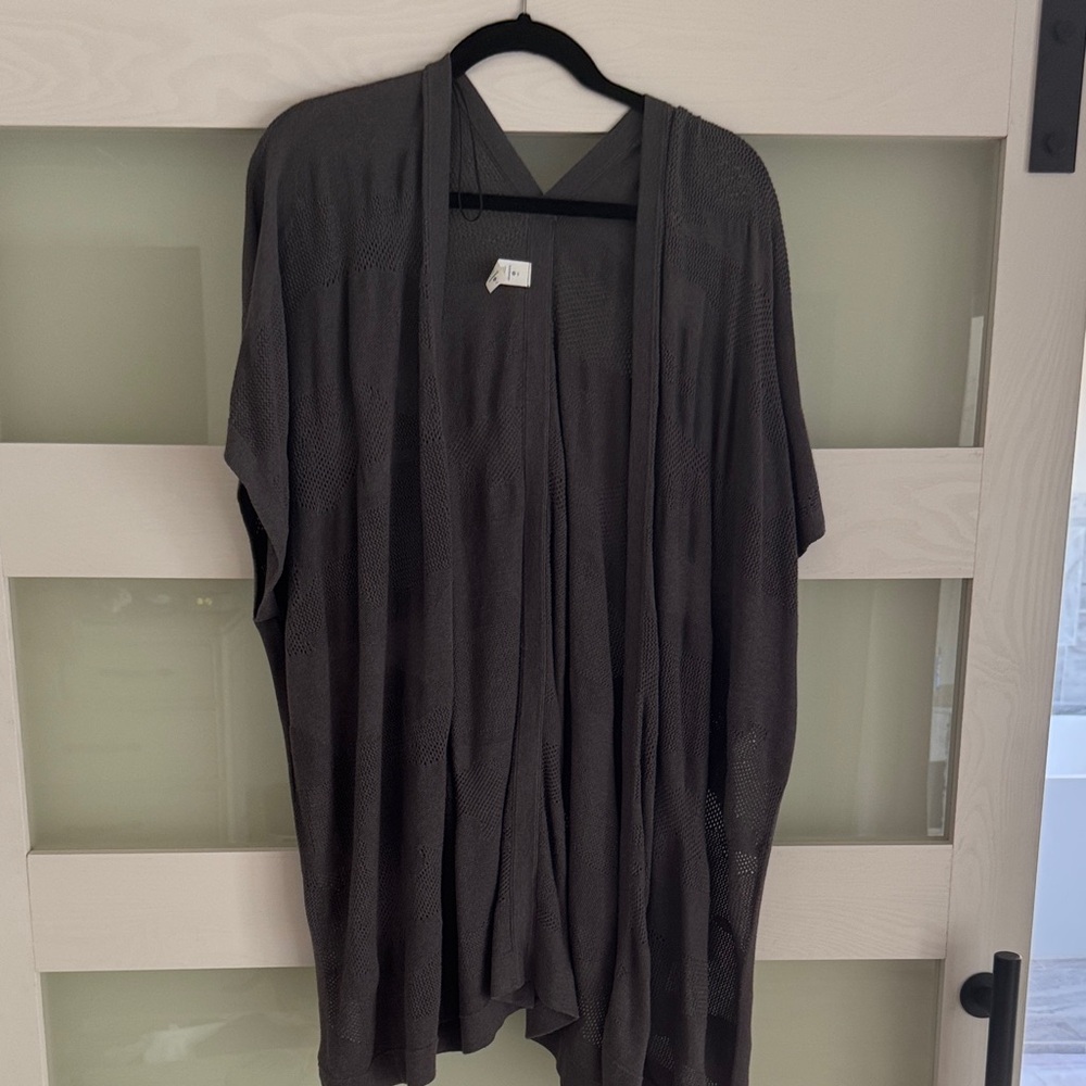Lululemon Athletica Charcoal Knit Sweater